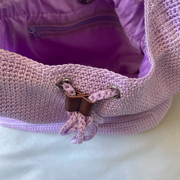 **SOLD*** Purple Crochet Bag - Picture 4 of 6